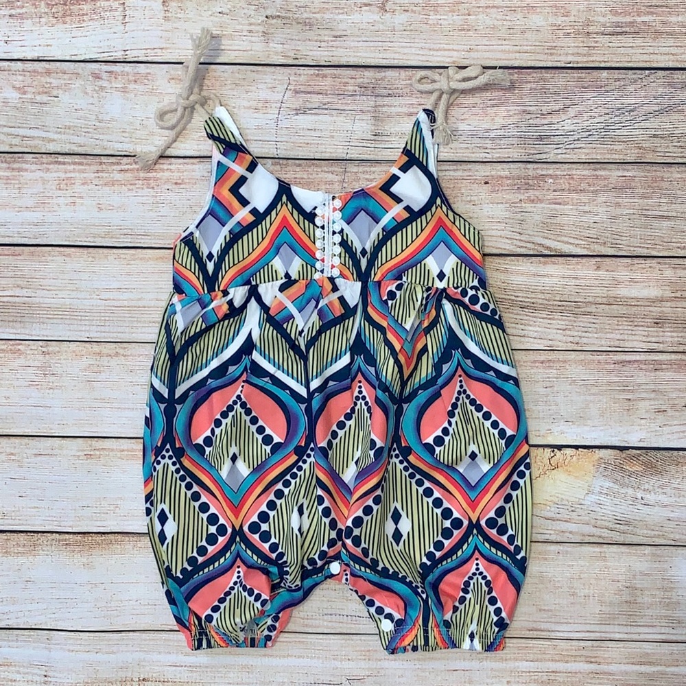 Boho Romper for Baby Girl